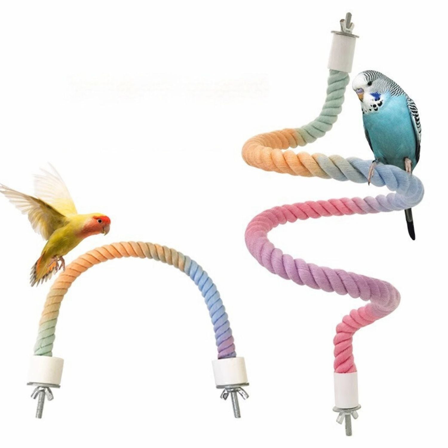 parrot swing touw rotatie klim materiaal voor vogels